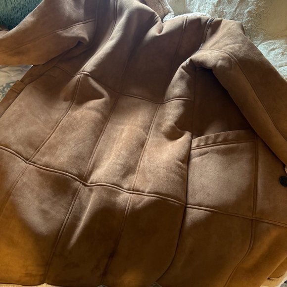 Avec Les Filles Faux Shearling Coat - Picture 8 of 8